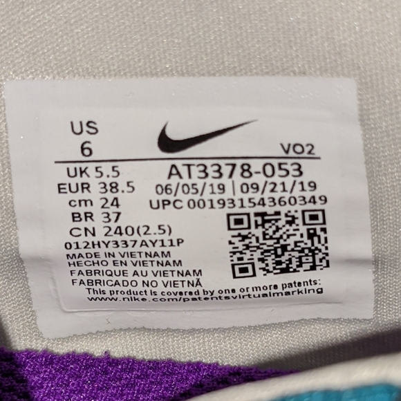 NIKE AIR MAX ALPHA SAVAGE TRAINING SNEAKERS - Picture 10 of 10